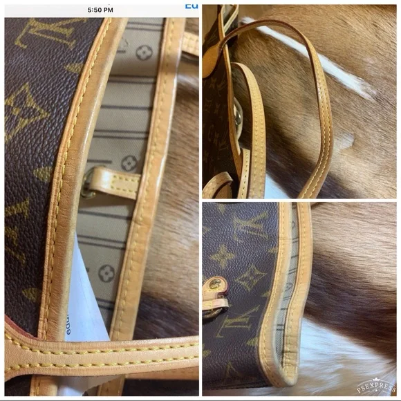 ‼️SOLD on ♏️‼️LV NEVERFULL MM GORG EUC/DUST BAG - Picture 9 of 13